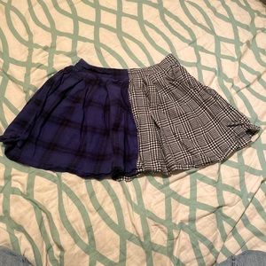 Forever 21 Mixed Pattern Skirt